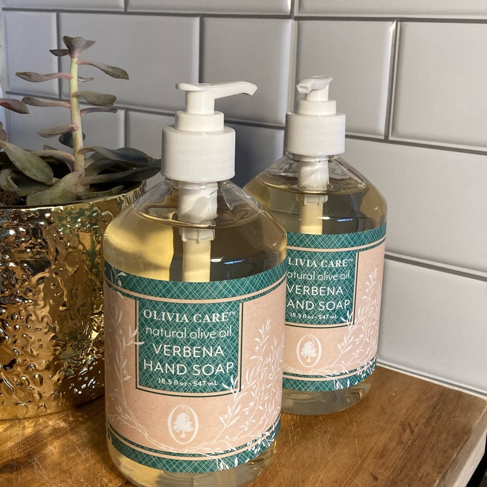 Luxury hand soap by Olivia Care